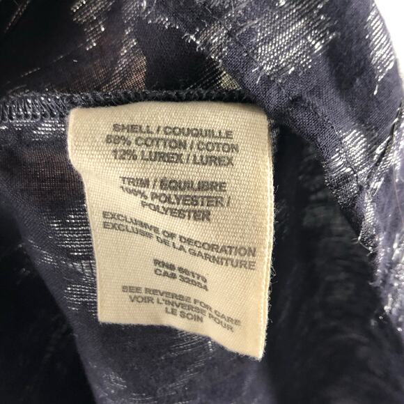 NEW ROMANTICS FREE PEOPLE Tuxedo Halter Neck Mini Dress Metallic Ruffle XS - Picture 5 of 6